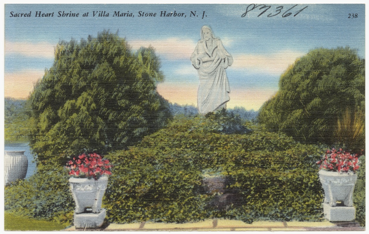 Sacred Heart Shrine at Villa Maria, Stone Harbor, N. J.