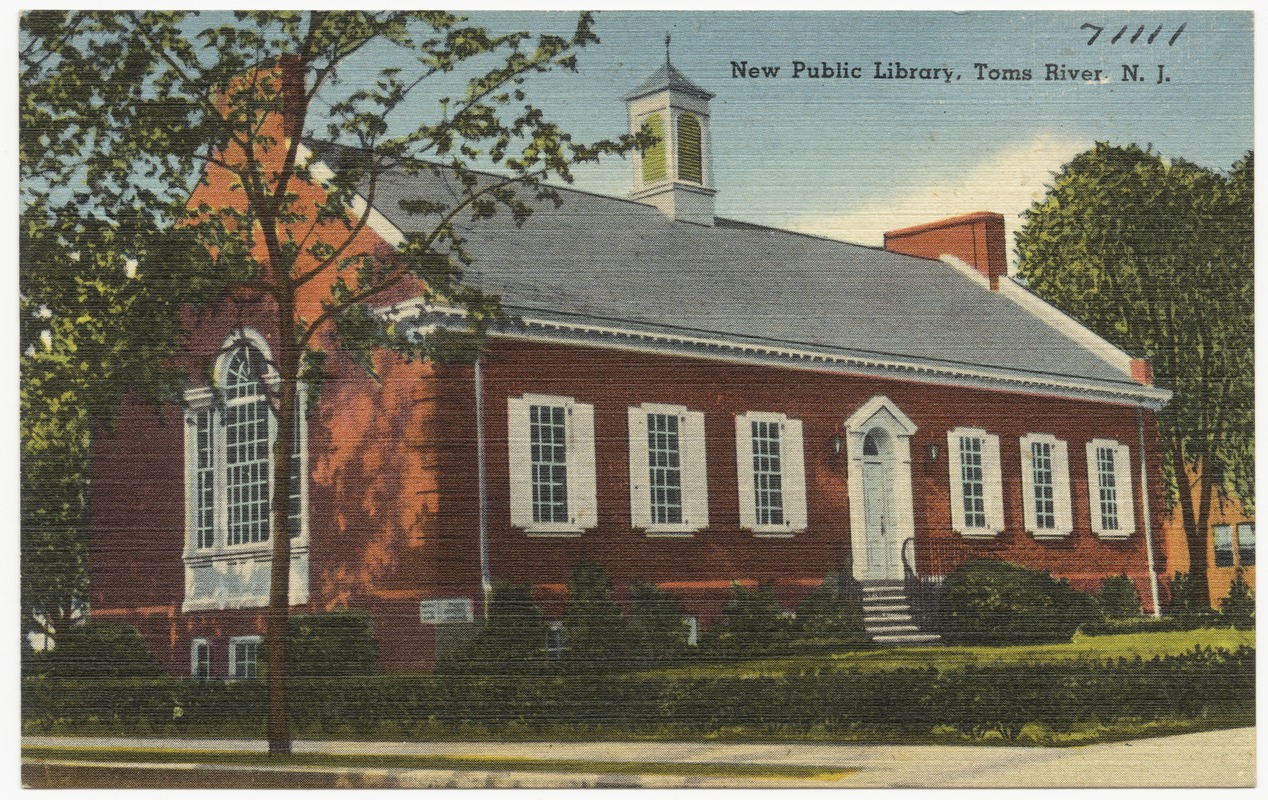 New public library, Toms River, N. J. Digital Commonwealth