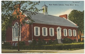 New public library, Toms River, N. J.