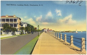 East Battery, looking north, Charleston, S. C.