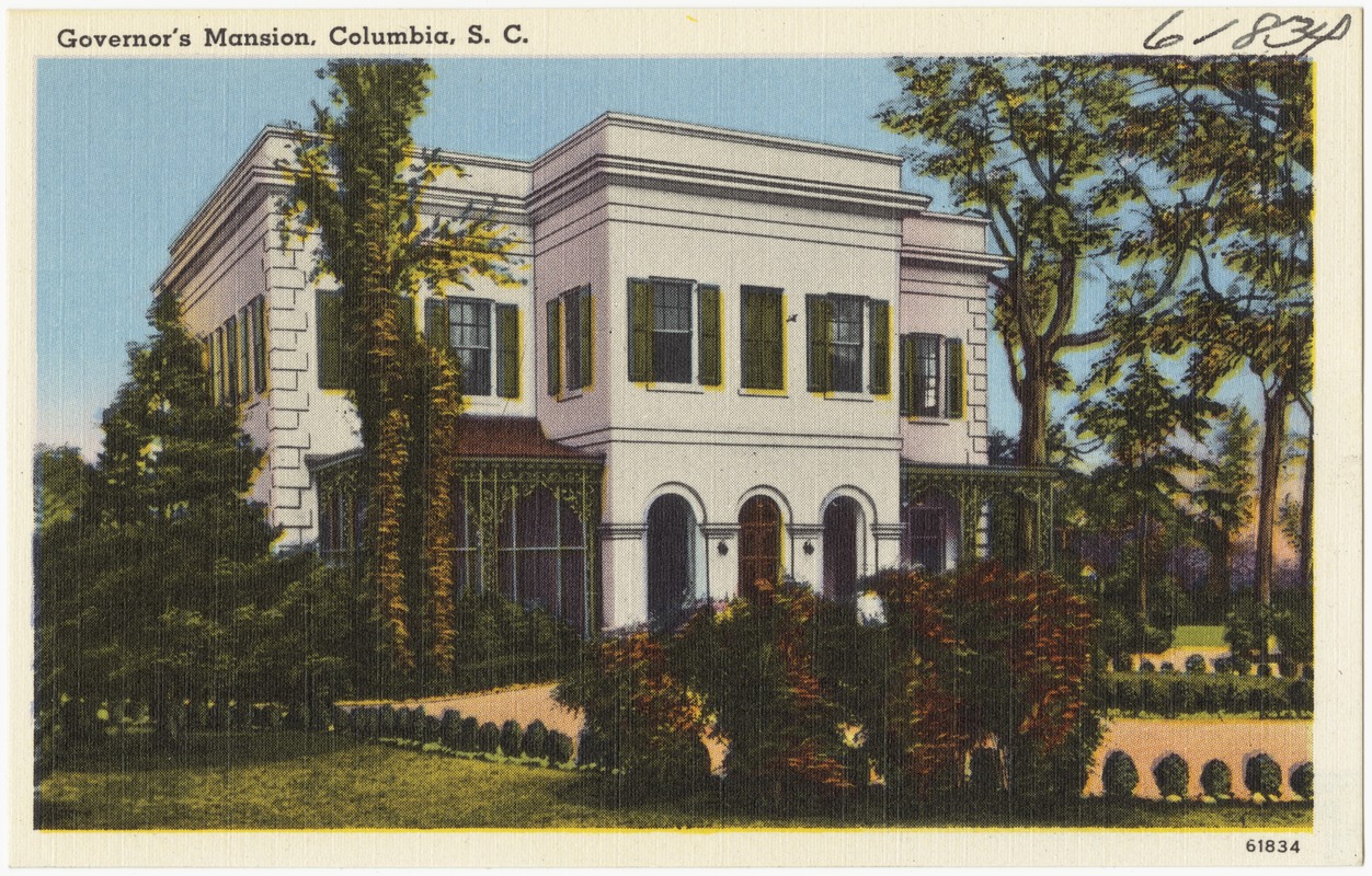 Governor's mansion, Columbia, S. C.