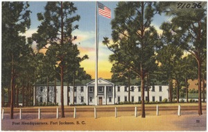 Post Headquarters, Fort Jackson, S. C.