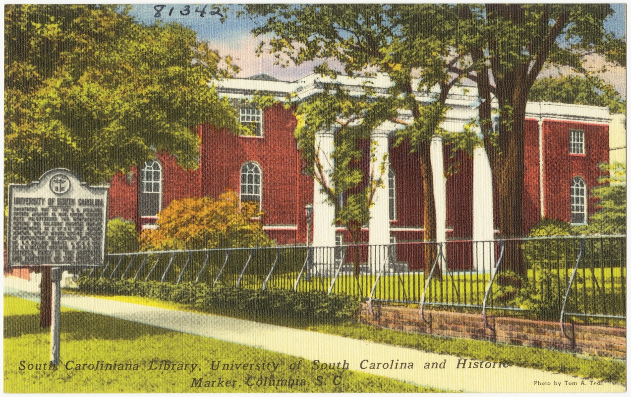 South Caroliniana Library, University Of South Carolina And Historic ...