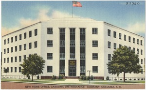 New home office, Carolina Life Insurance Company, Columbia, S. C.