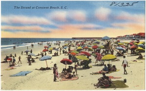The strand at Crescent Beach, S. C.