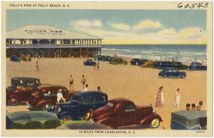 Folly's Pier at Folly Beach, S. C.