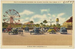 Folly's Playground adjoining the Atlantic Pavilion, Folly Beach, S. C.