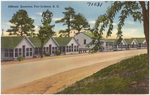 Officers quarters, Fort Jackson, S. C.