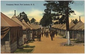Company Street, Fort Jackson, S. C.