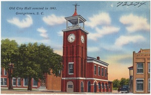 Old City Hall erected in 1843, Georgetown, S. C.