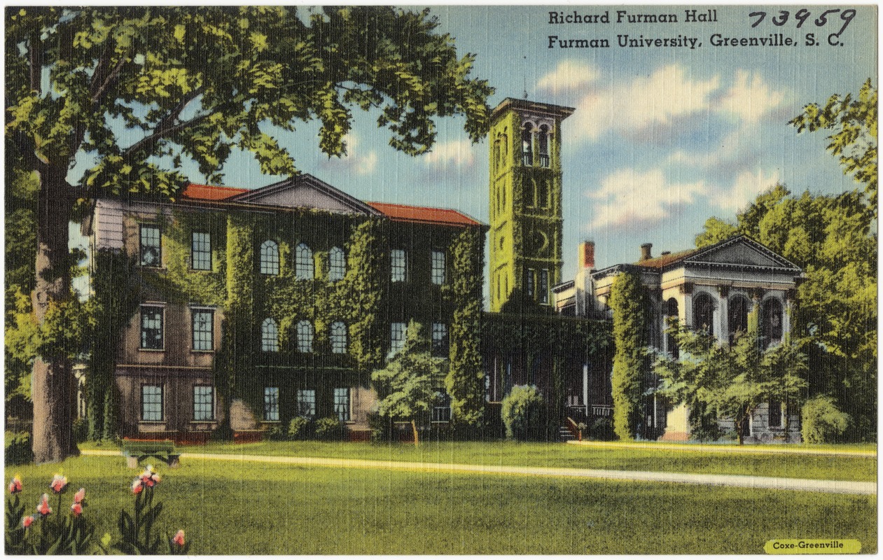 Richard Furman Hall, Furman University, Greenville, S. C.