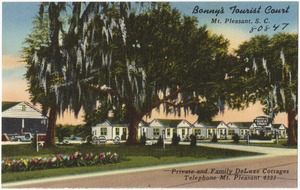 Bonny's Tourist Court, Mt. Pleasant, S. C.