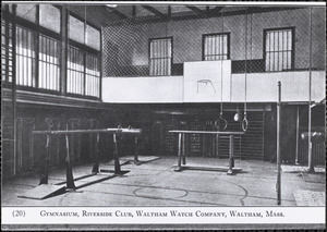 Gymnasium, Riverside Club, Waltham Watch Company, Waltham, Mass.