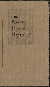 The watch "Premier Maximus"