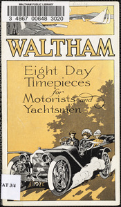 Waltham eight day timepieces for motorists and yachtsmen