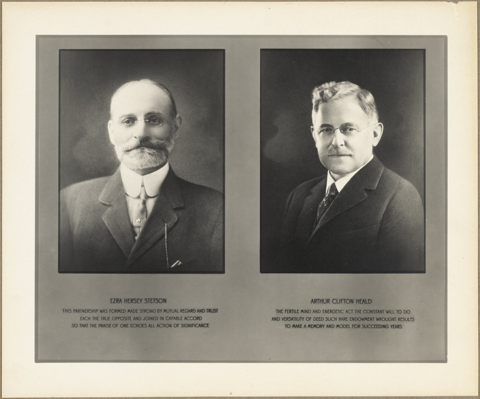 The founders of the Stetson Shoe Company
