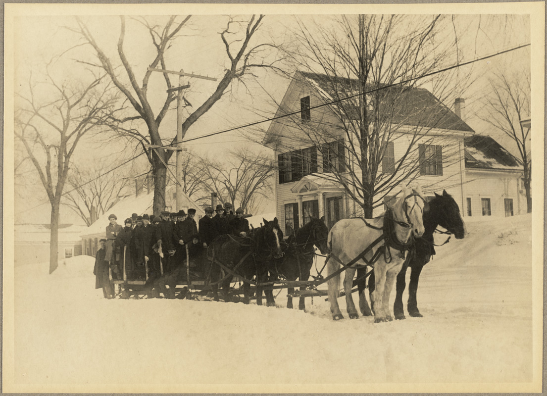 A heavy snowstorm did not stop production in 1920