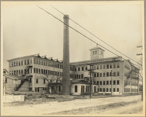 Front side of factory in 1915