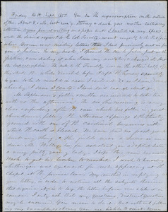 Letter from Zadoc Long to John D. Long, September 16, 1853