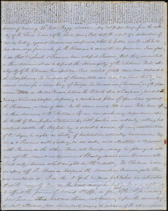 Correspondence from Zadoc Long to John D. Long, October 22 and October 27, 1853