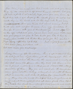 Letter from Zadoc Long and Julia Temple Davis Long to John D. Long, October 28, 1853