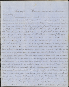Letter from Zadoc Long to John D. Long, December 3, 1853