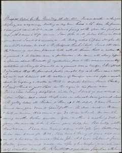 Letter from Zadoc Long to John D. Long, December 8, 1853