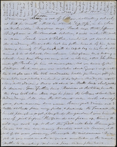 Letter from Zadoc Long to John D. Long, December 9, 1853