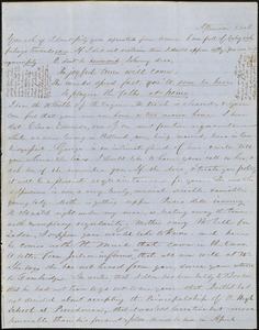 Letter from Zadoc Long to John D. Long, March 20, 1854