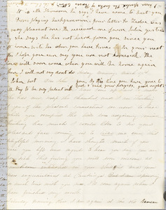 Letter from Persis Seaver Long Bartlett and Julia Temple Davis Long to John D. Long, March 1854