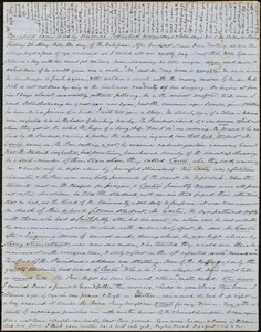 Letter from Zadoc Long to John D. Long, May 26, 1854