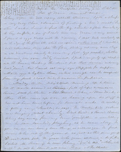 Letter from Zadoc Long and Julia Temple Davis Long to John D. Long, April 22, 1855
