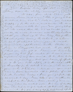Letter from Zadoc Long and Julia Temple Davis Long to John D. Long, April 27, 1855