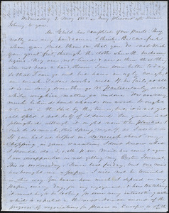 Letter from Zadoc Long to John D. Long, May 2, 1855