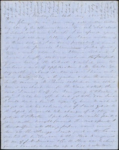Letter from Zadoc Long and Julia Temple Davis Long to John D. Long, May 14, 1855