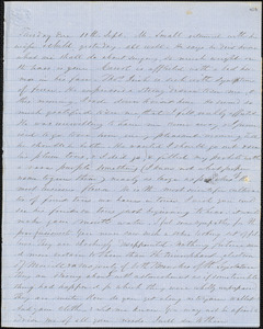 Letter from Zadoc and Julia Long to John D. Long, September 11 - 16, 1855