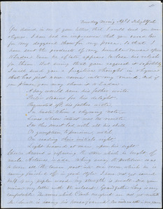 Letter from Zadoc Long to John D. Long, March 31-April 8, 1856