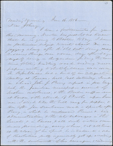 Letter from Zadoc Long to John D. Long, June 16, 1856