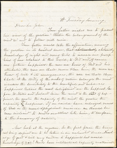 Letter from Percival W. Bartlett and Zadoc Long to John D. Long, 1856