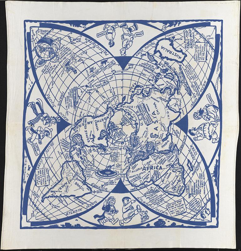 Reg Manning's table-top argu-map of the world