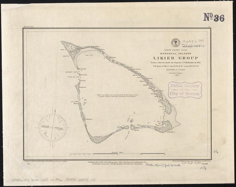 North Pacific Ocean, Marshall Islands, Likieb Group