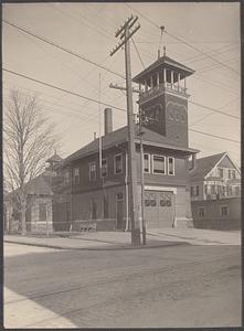 Newton Police Station 2 & Hose No. 8 Fire Station, c. 1906
