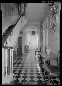 Pingree House, Salem, hallway