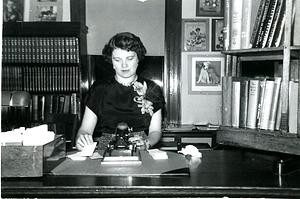 Alice Ronchetti at Mount Auburn Desk