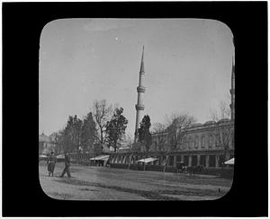 Turkey. Constantinople. Exterior of Mosque of Murad