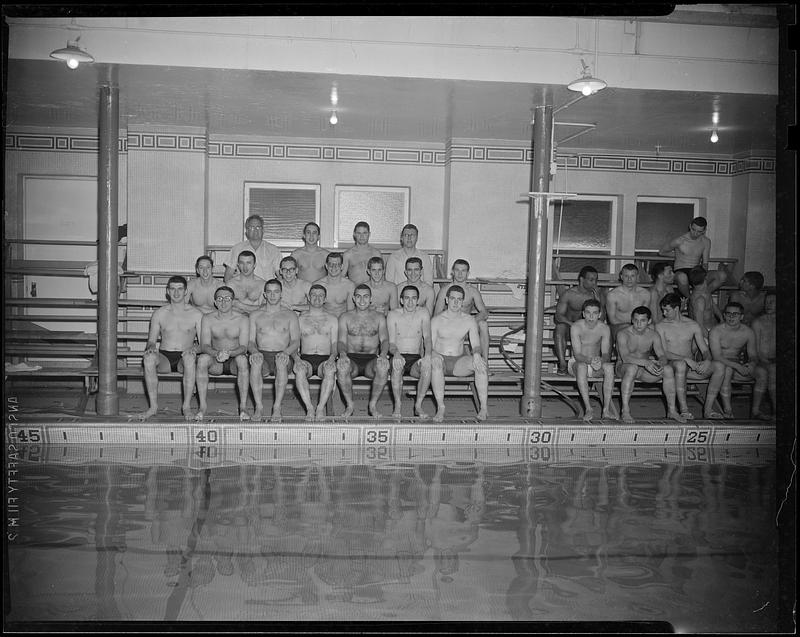 The Springfield College Swimming Team, 1960-61 - Digital Commonwealth