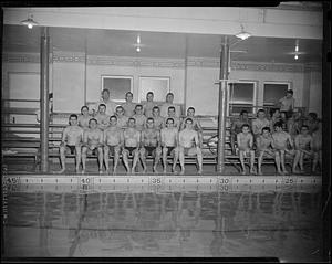 The Springfield College Swimming Team, 1960-61