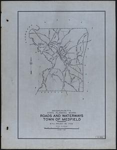 Roads and Waterways Town of Medfield