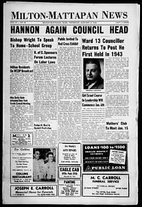 Milton Mattapan News, January 08, 1948