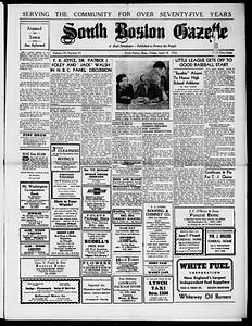 South Boston Gazette, April 18, 1952